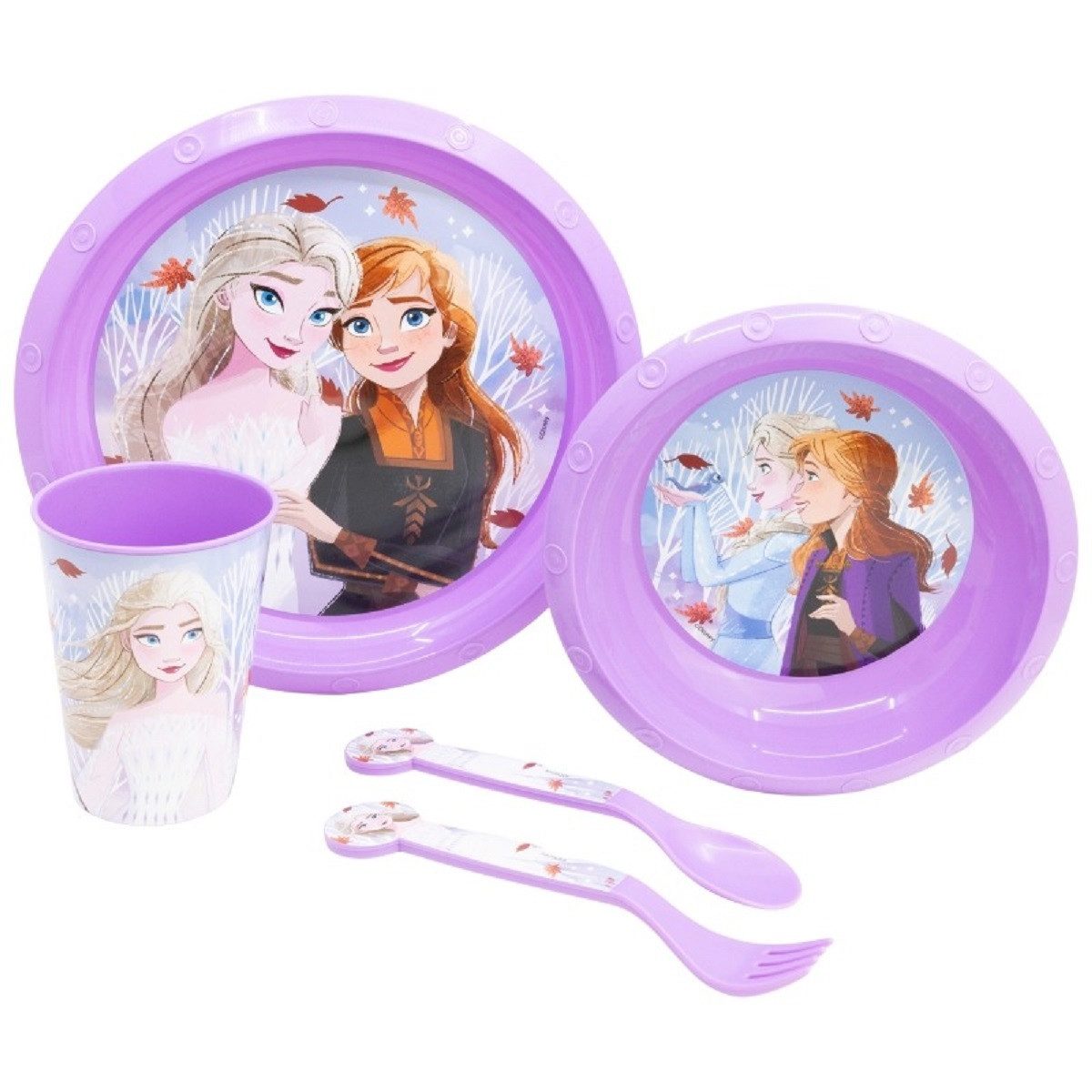 Disney Frozen Детская посуда-Set 5-teiliges Детская посуда Essensset für Kinder (5-tlg)