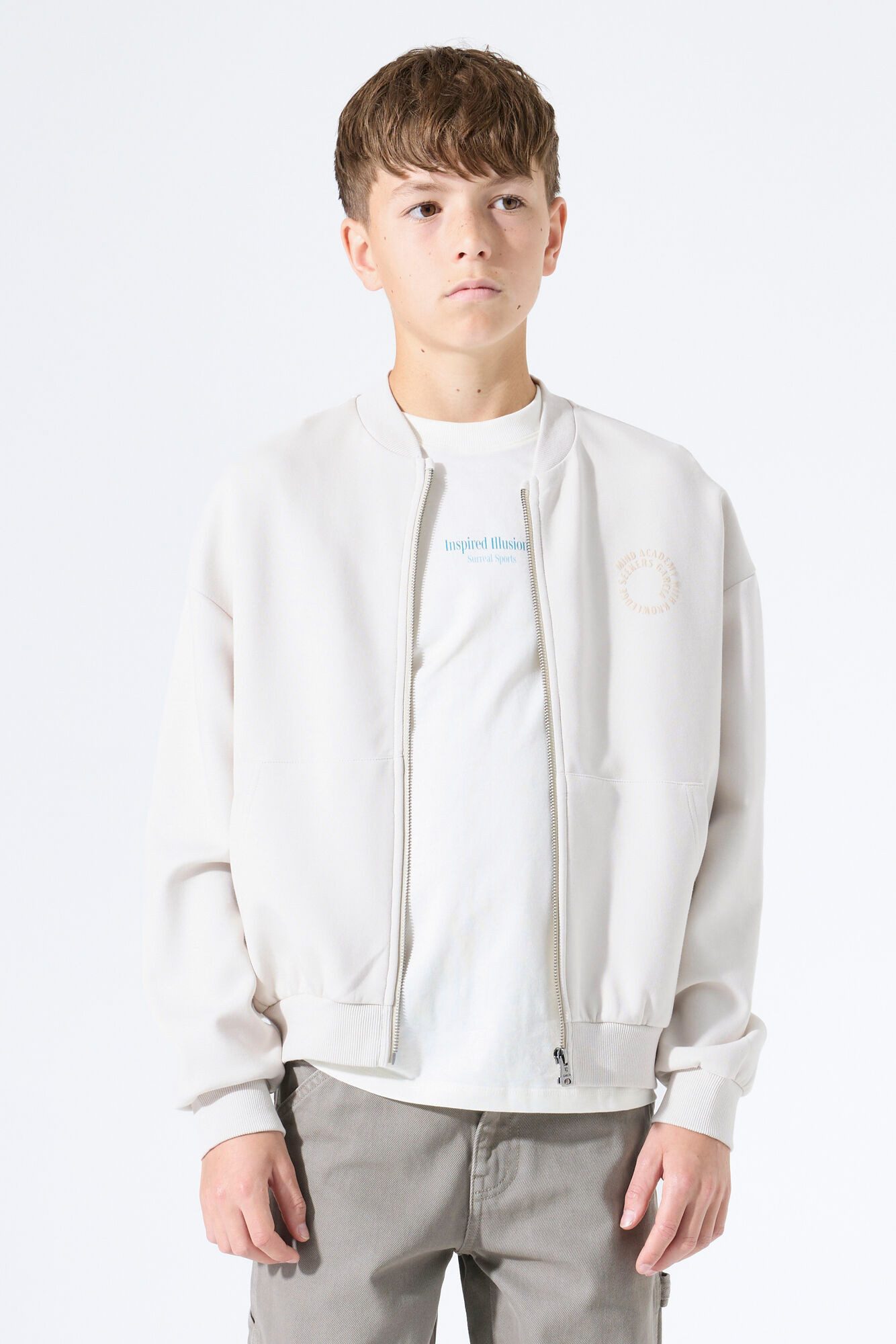 Garcia Sweatjacke Blouson mit Reißverschluss, für Boys