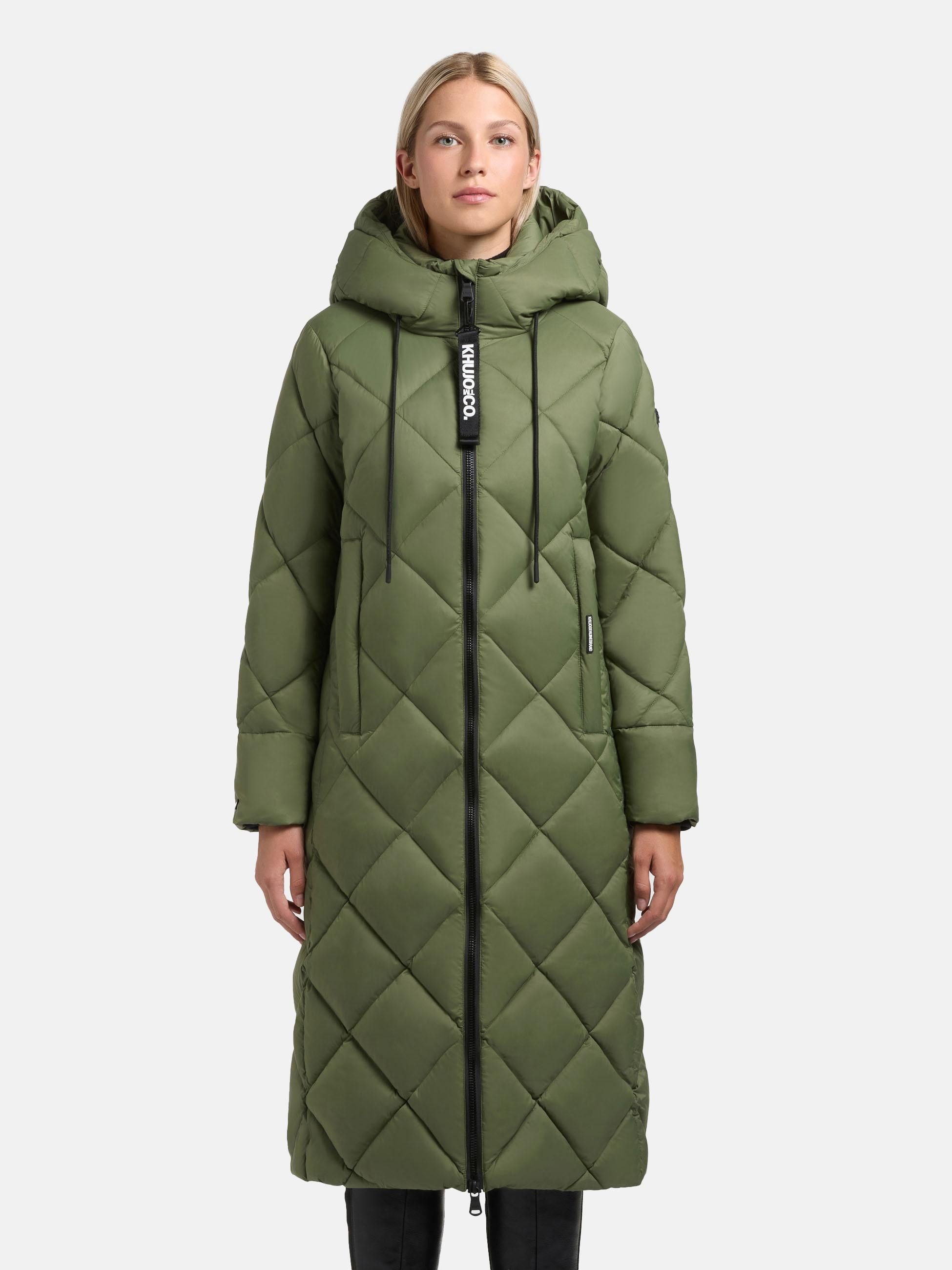 khujo Steppmantel Cilia Gesteppter Damen Wintermantel günstig online kaufen