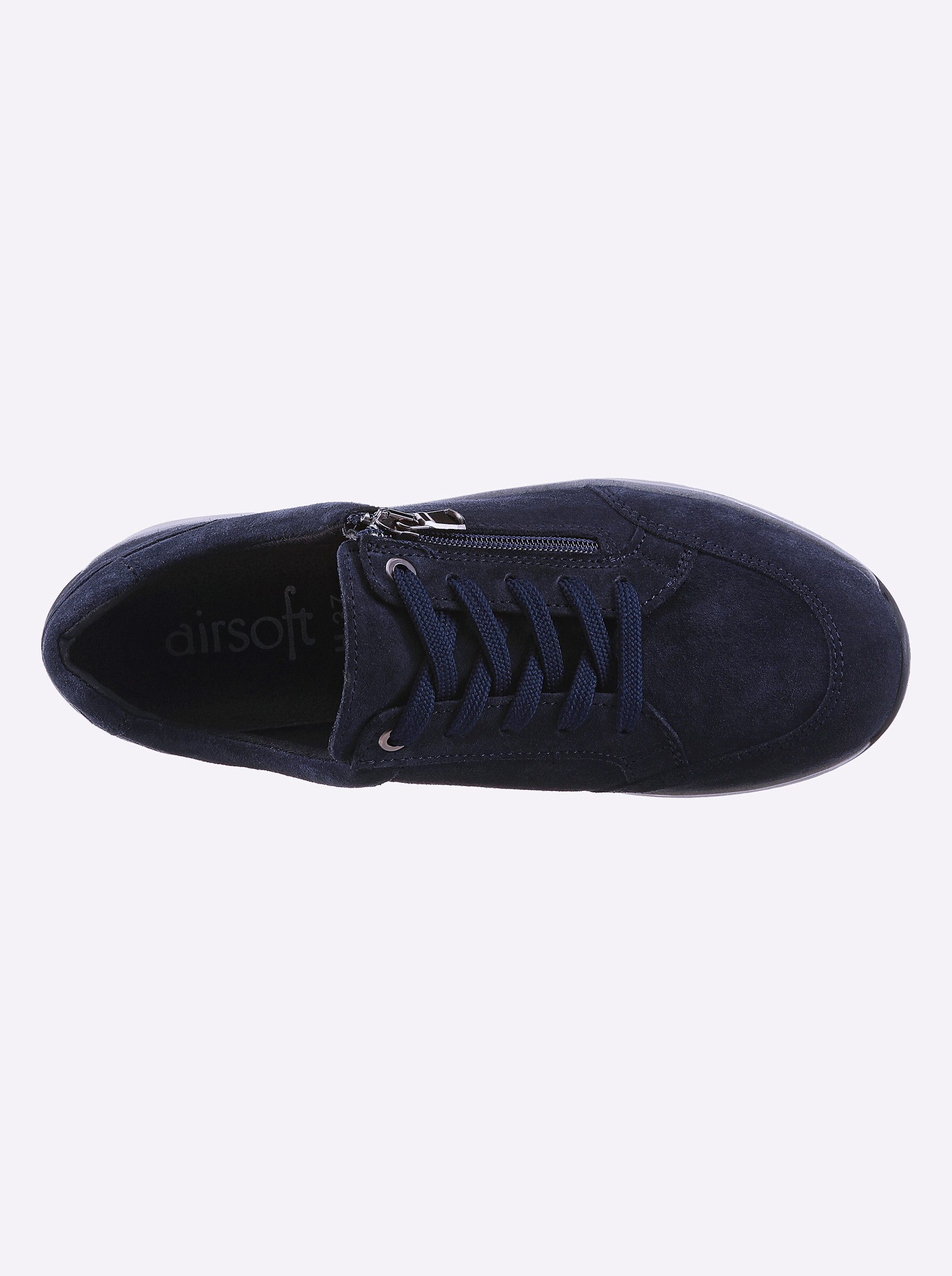 airsoft modern+ Schnürschuh Sneaker Antirutschsohle, Wechselfußbett