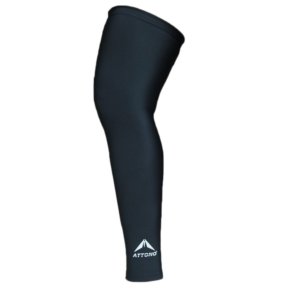 ATTONO Beinlinge Fahrrad Beinlinge Mountainbike Thermo Beinwärmer lang