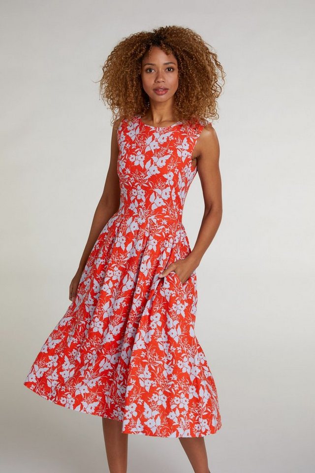 Oui Sommerkleid »Kleid aus Leinen« online kaufen OTTO