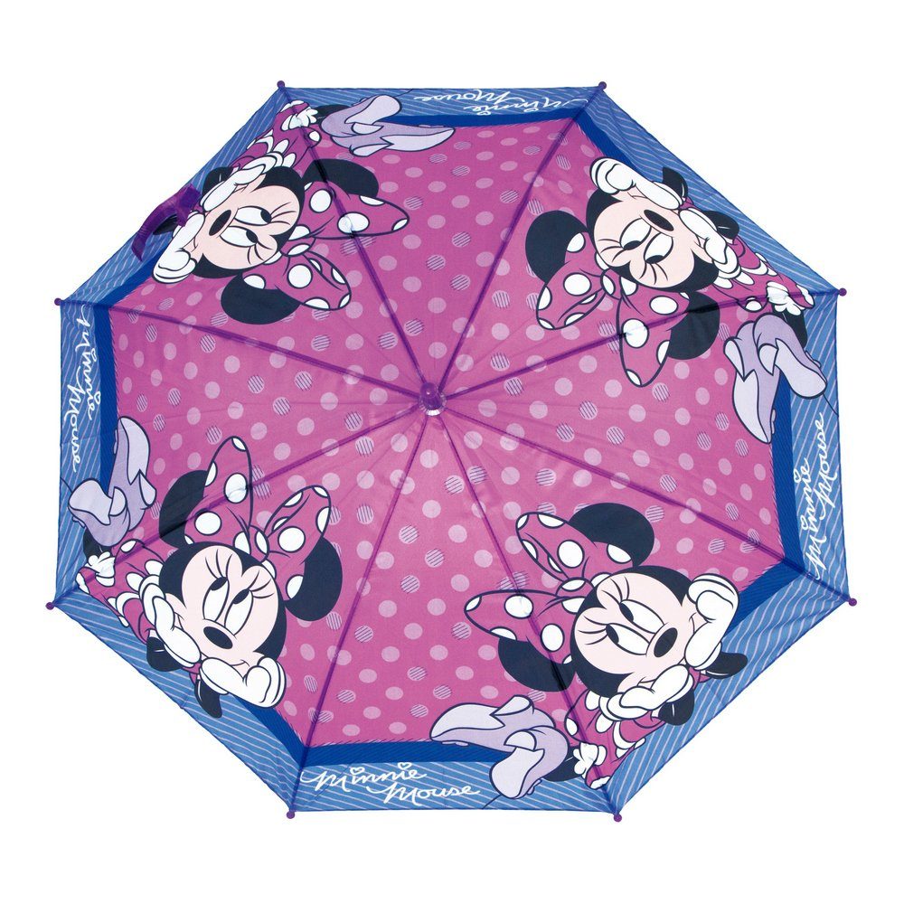 Rosa Taschenregenschirm Automatikschirm Mouse Minnie Ø Disney cm Mouse Minnie Lucky 84