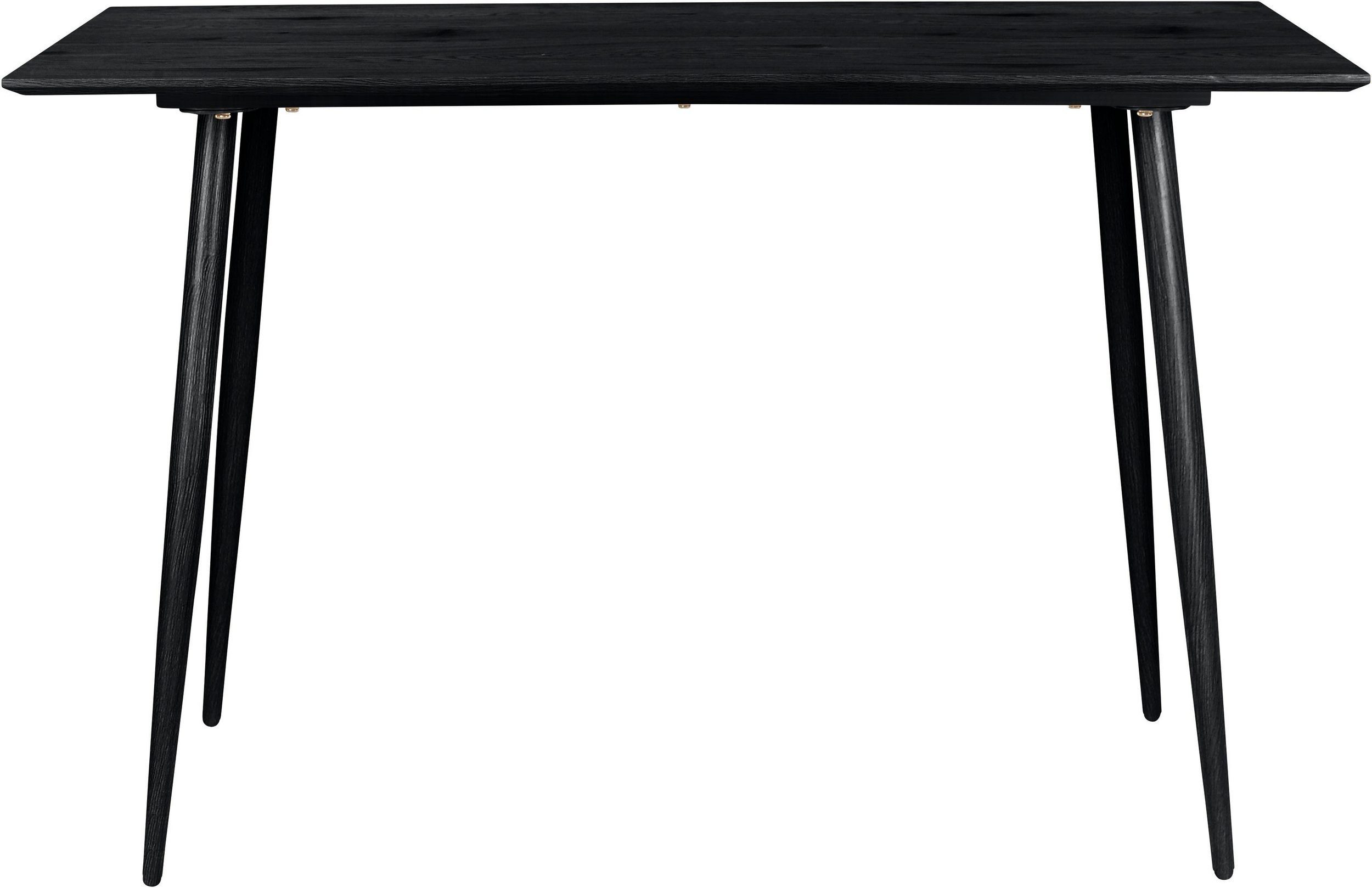 Metallbeine, cm Tischplatte loft24 Matcha, Schreibtisch Breite in schwarz Marmoroptik, schwarz MDF 110 | aus