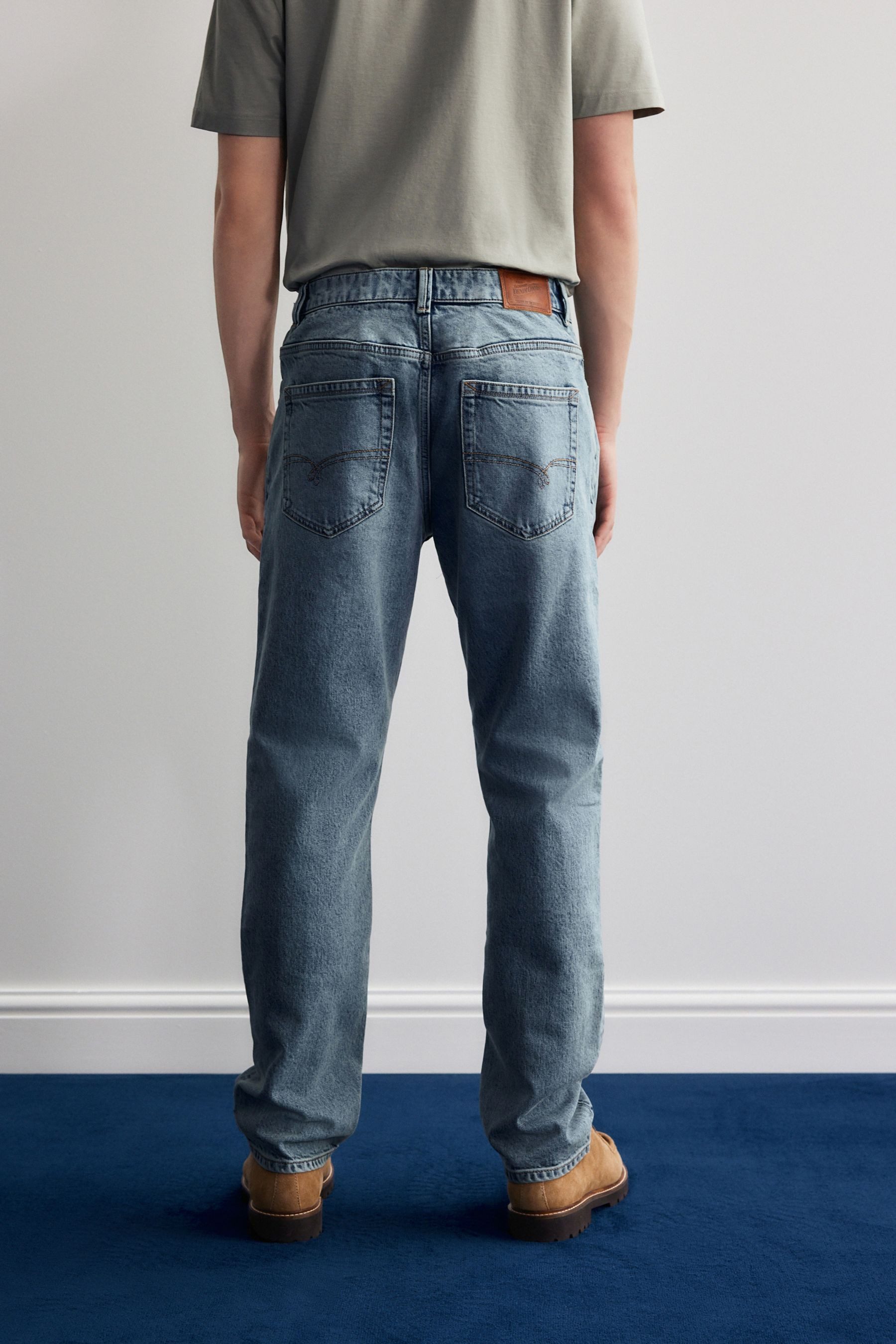 Next Straight-Jeans Straight Fit Signature Jeans günstig online kaufen