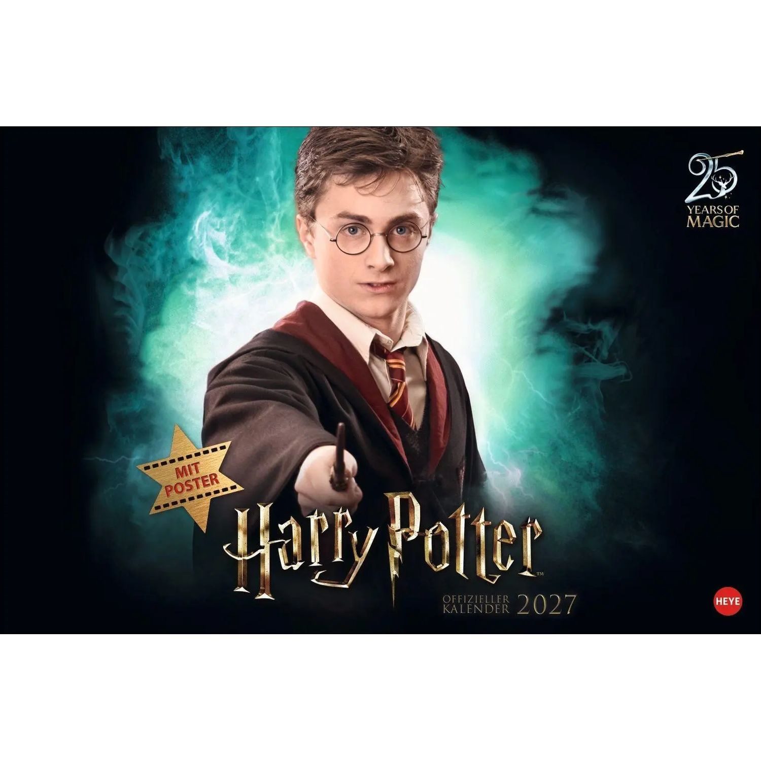 Wandkalender Harry Potter Broschur XL Kalender 2027