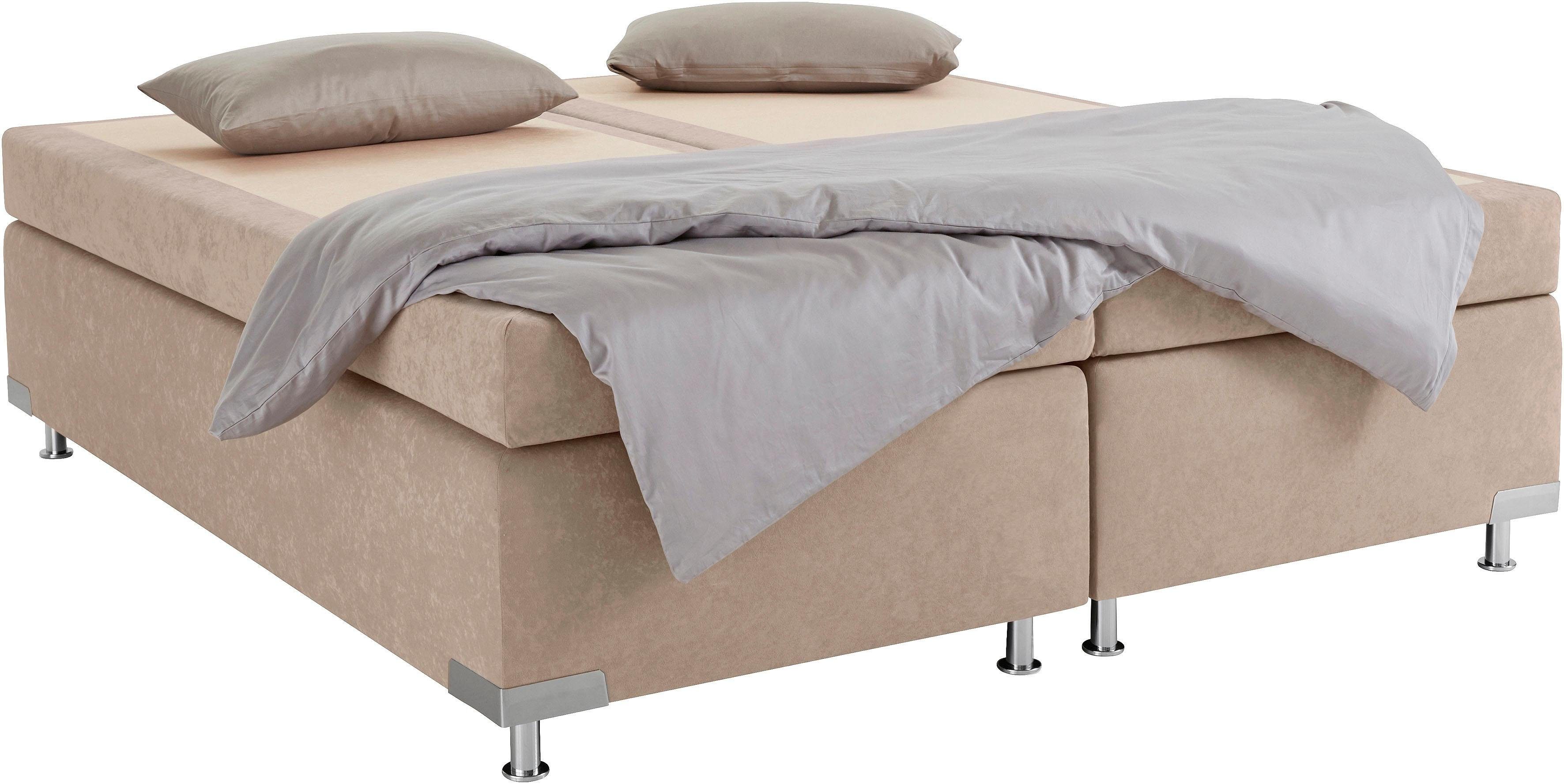 Westfalia Schlafkomfort Boxspringbett Holland, ohne Kopfteil, günstig online kaufen