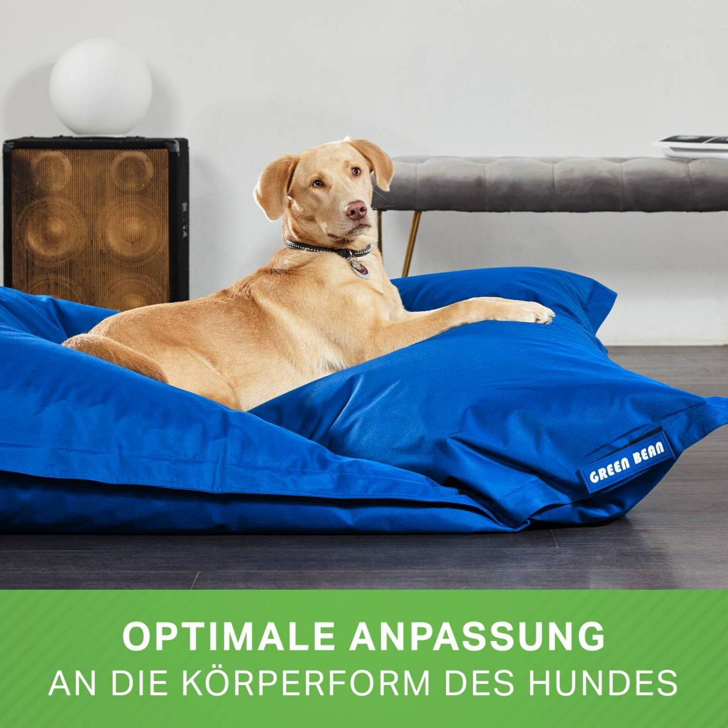 Green Bean Hundematte XL Hundebett - Hundekissen 120x160cm