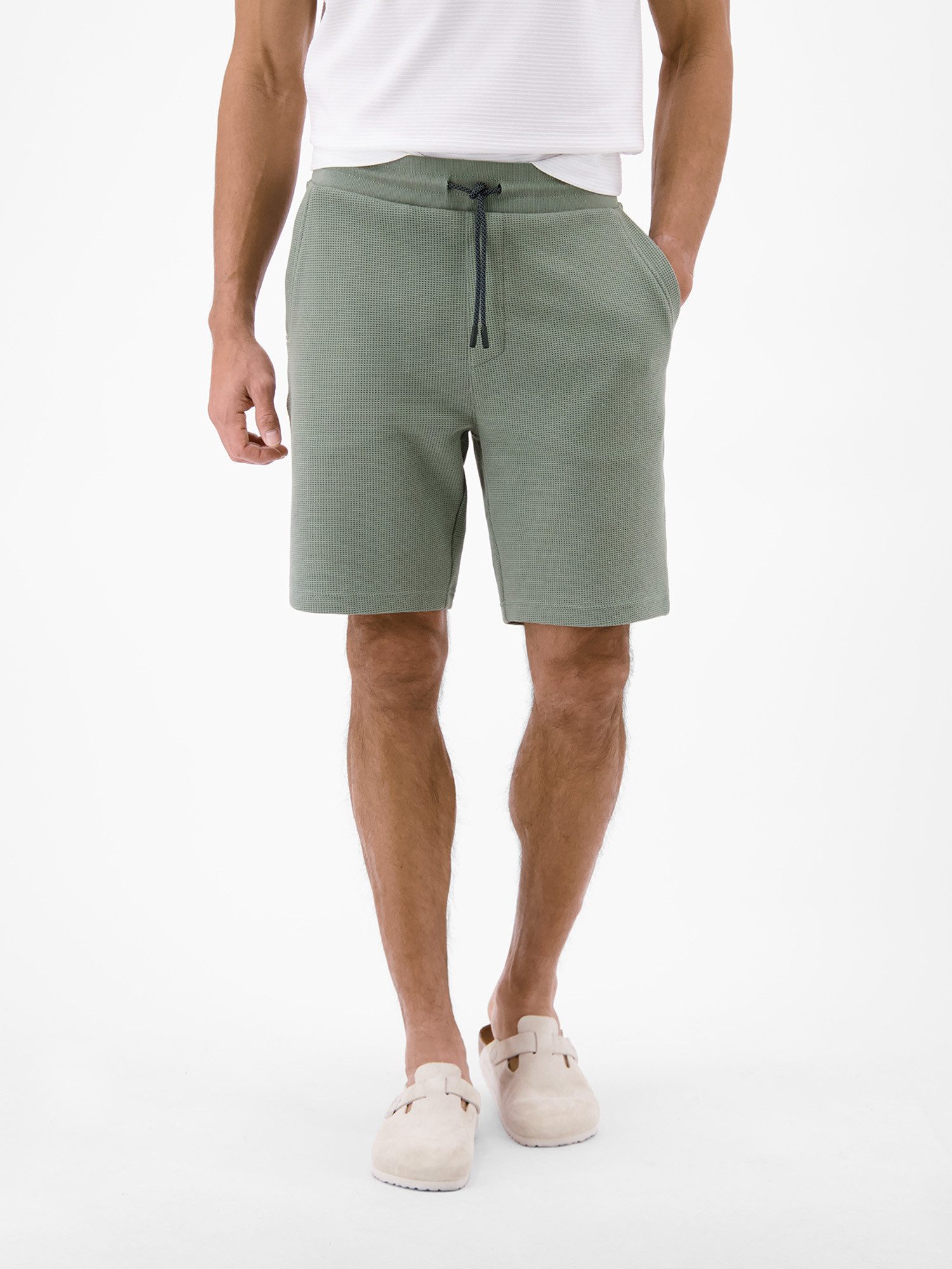 LERROS Shorts Bequeme Shorts mit Kordelzug in Jerseyqualität