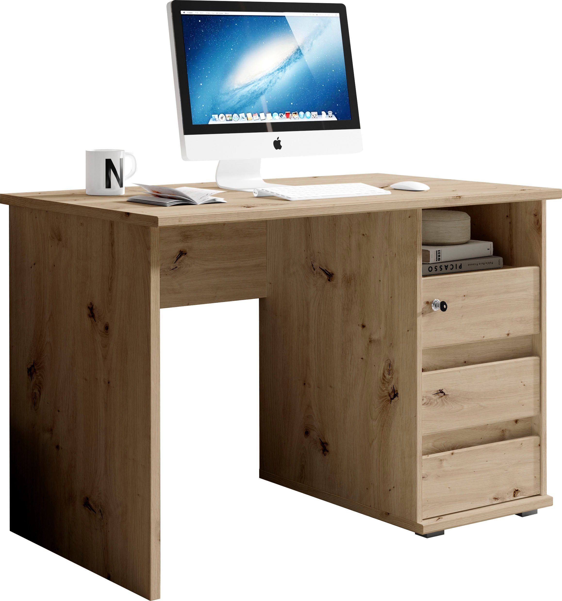 BEGA OFFICE Schreibtisch Primus 1, mit günstig online kaufen