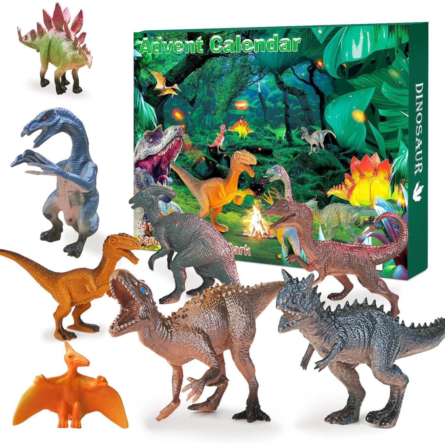 LuxusKollektion Spielzeug-Adventskalender Dinosaurier Adventskalender 2026 für Kinder Jungen Mädchen 24 Tage