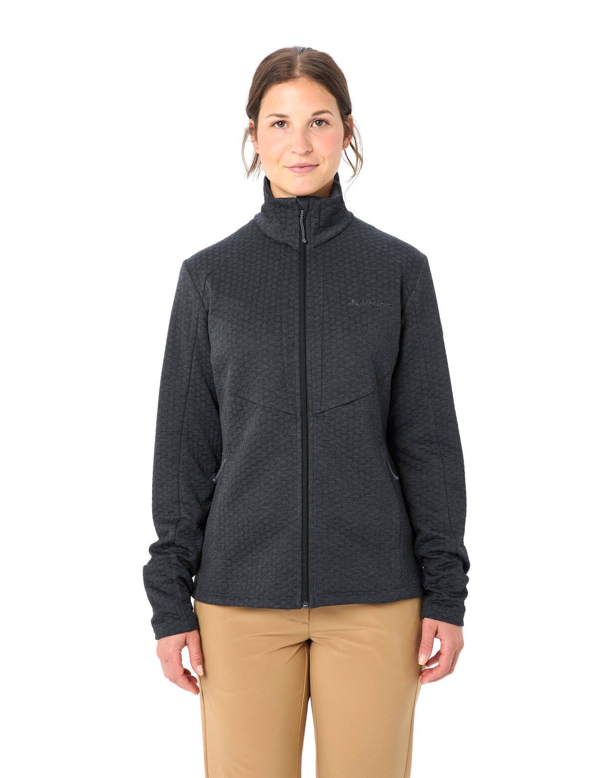VAUDE Outdoorjacke Women's Skomer Hiking SC Jacket (1-St) atmungsaktive Wanderjacke
