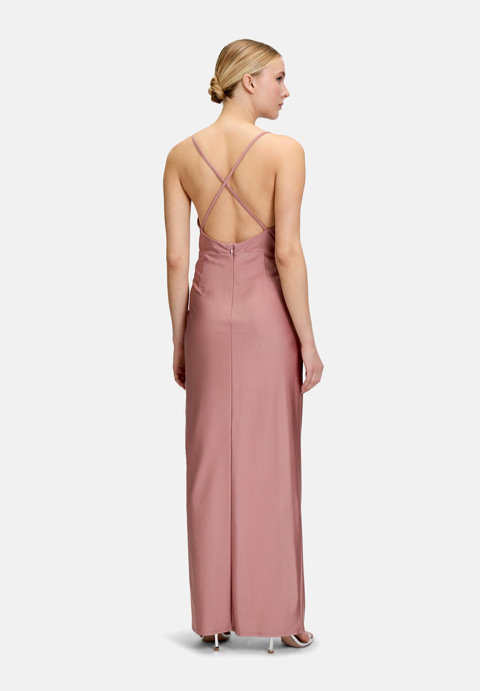 Vera Mont Abendkleid Damen figurbetont Schlitz