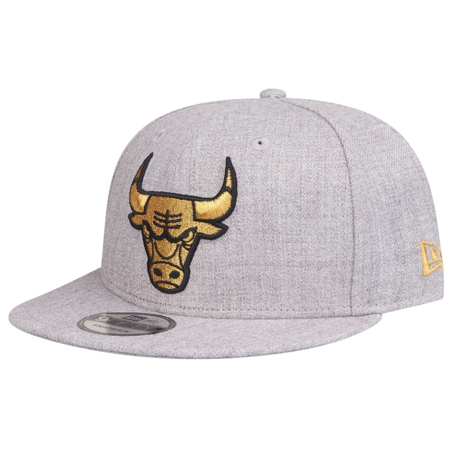 New Era Snapback Cap 9Fifty Chicago Bulls heather gold