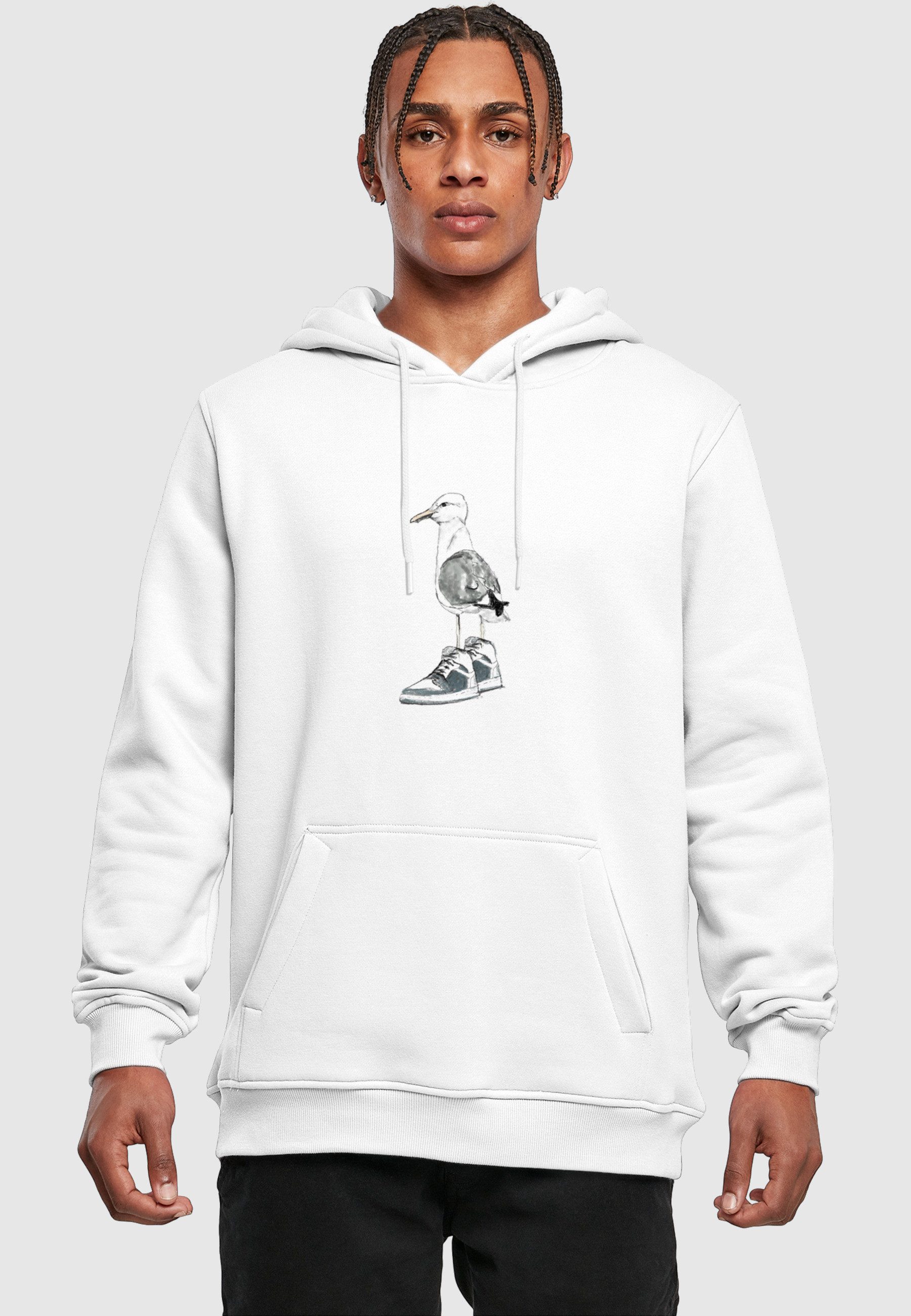 MisterTee Kapuzenpullover MisterTee Herren Seagull Sneakers Hoody (1-tlg)