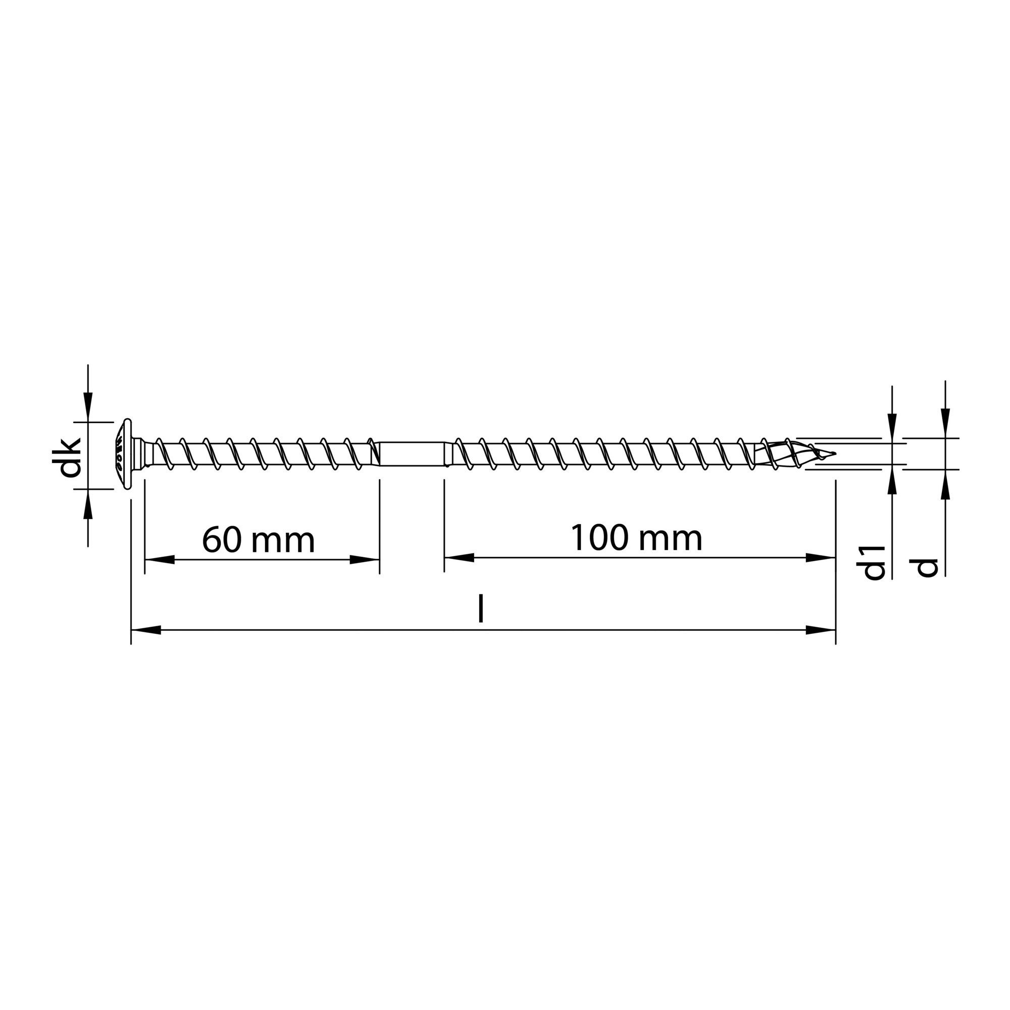 Heco Schraube HECO-TOPIX-plus-T Solar A2 8,0 x 300, HECO-TOPIX-T Solar, T-Drive, UKG