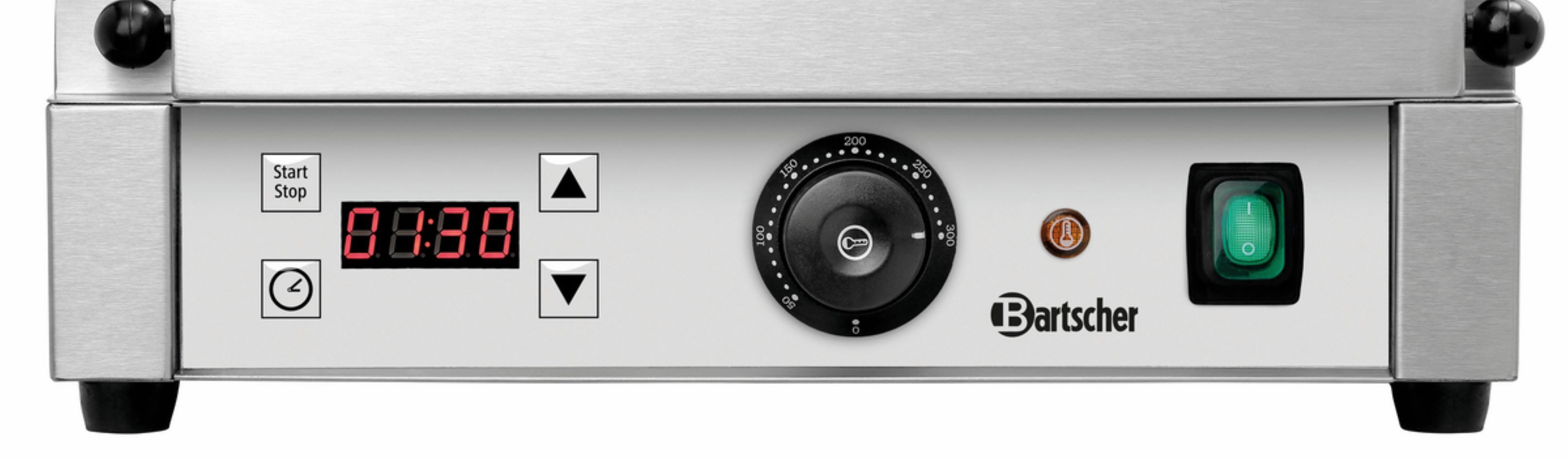 Bartscher Kontaktgrill Kontaktgrill "Panini" 1RDIG Digital-Anzeige, 6 Programme, A150684