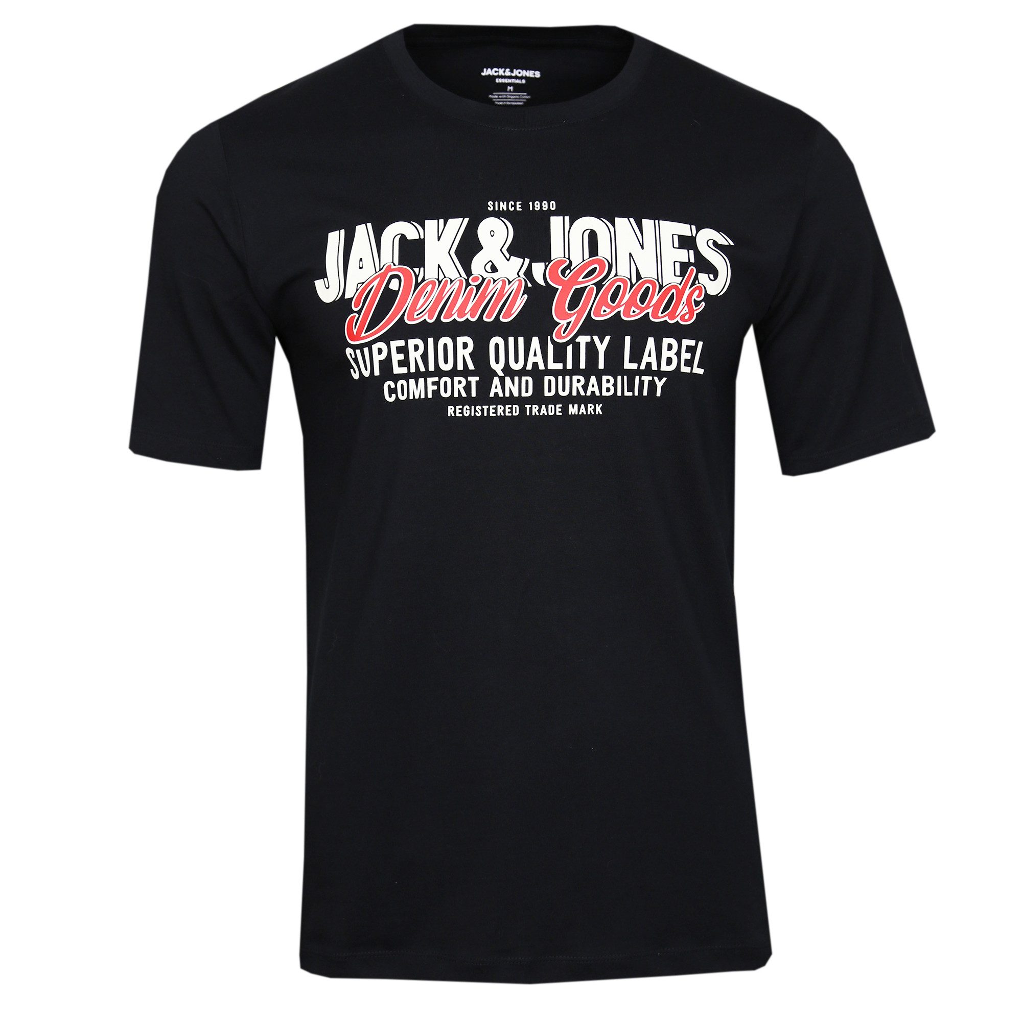 Jack & Jones Rundhalsshirt 5er-Pack: Authentischer Denim-Style für jeden Ta günstig online kaufen