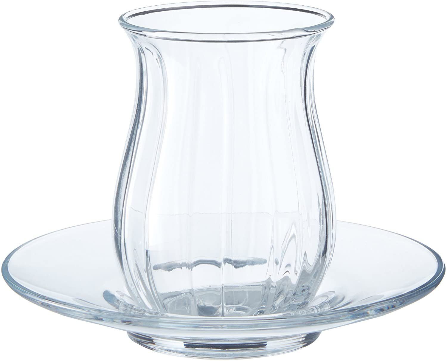 Pasabahce Teeglas Teegläser Teeglas Set 12 teilig 138cc Spülmaschinengeeignet Cay Bardag, 12-tlg.