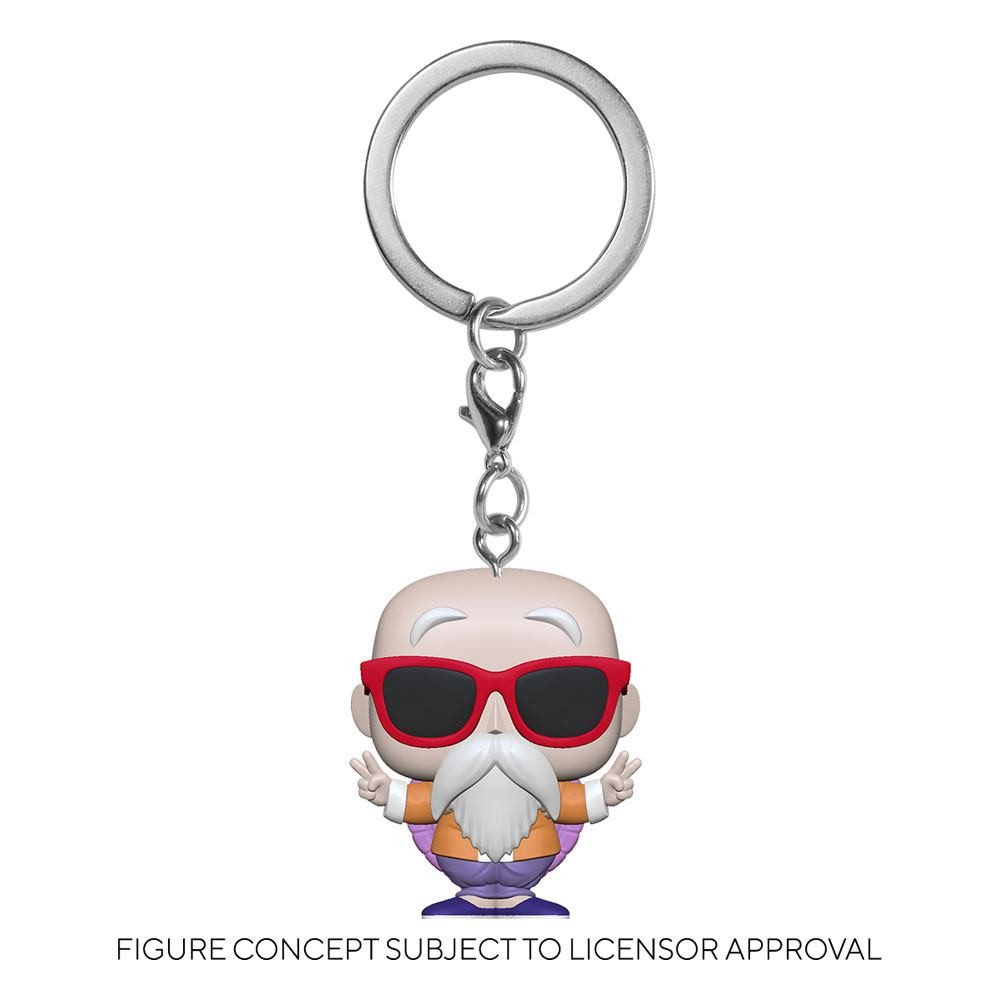 Funko Schlüsselanhänger Keychain - Dragon Ball Z - Master Roshi (Peace Sign) #54731