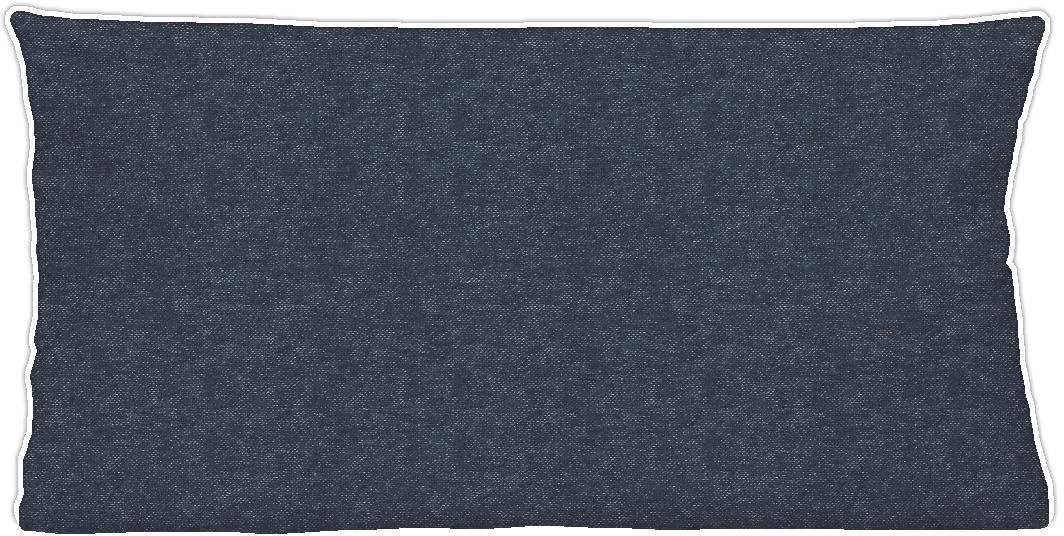 Biberna Kissenbezug Hermal Flanell mit Reißverschluss, Melange-Optik, Wendekissenbezug, (1 Stück), Feinflanell, Made in Germany zertifiziert, kuschelig weich, mit Paspel