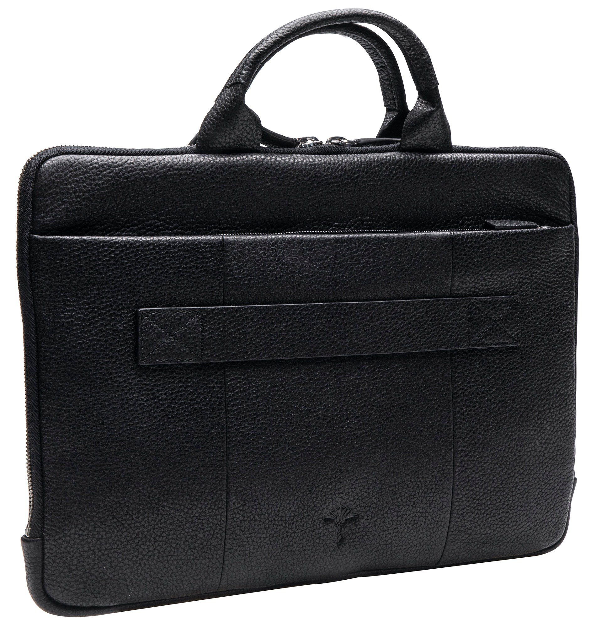 JOOP! Messenger Bag cardona samu briefbag shz, im Trolley-Aufsteck-System