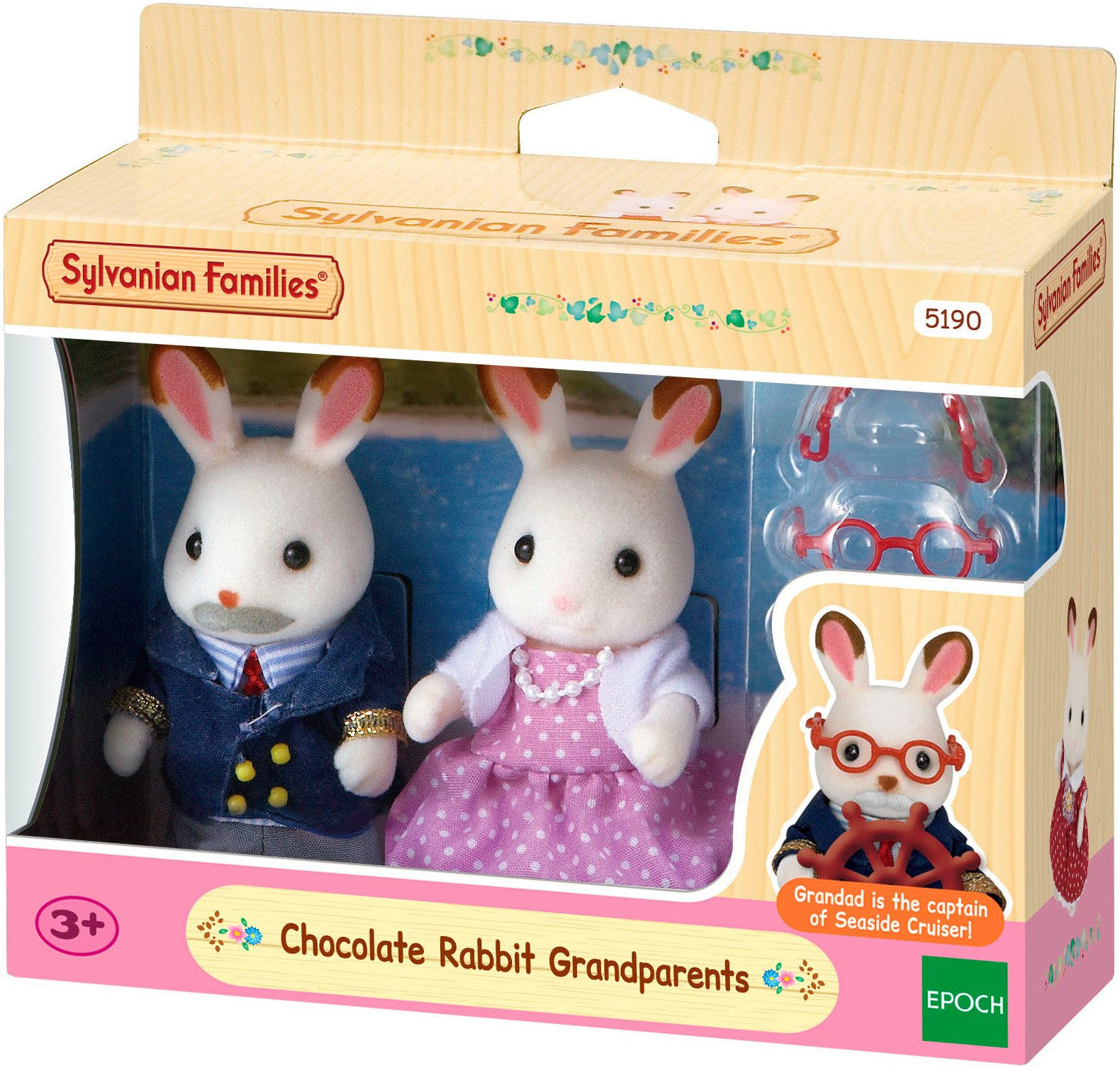 Spielfigur Schokoladenhasen Großeltern (5190)