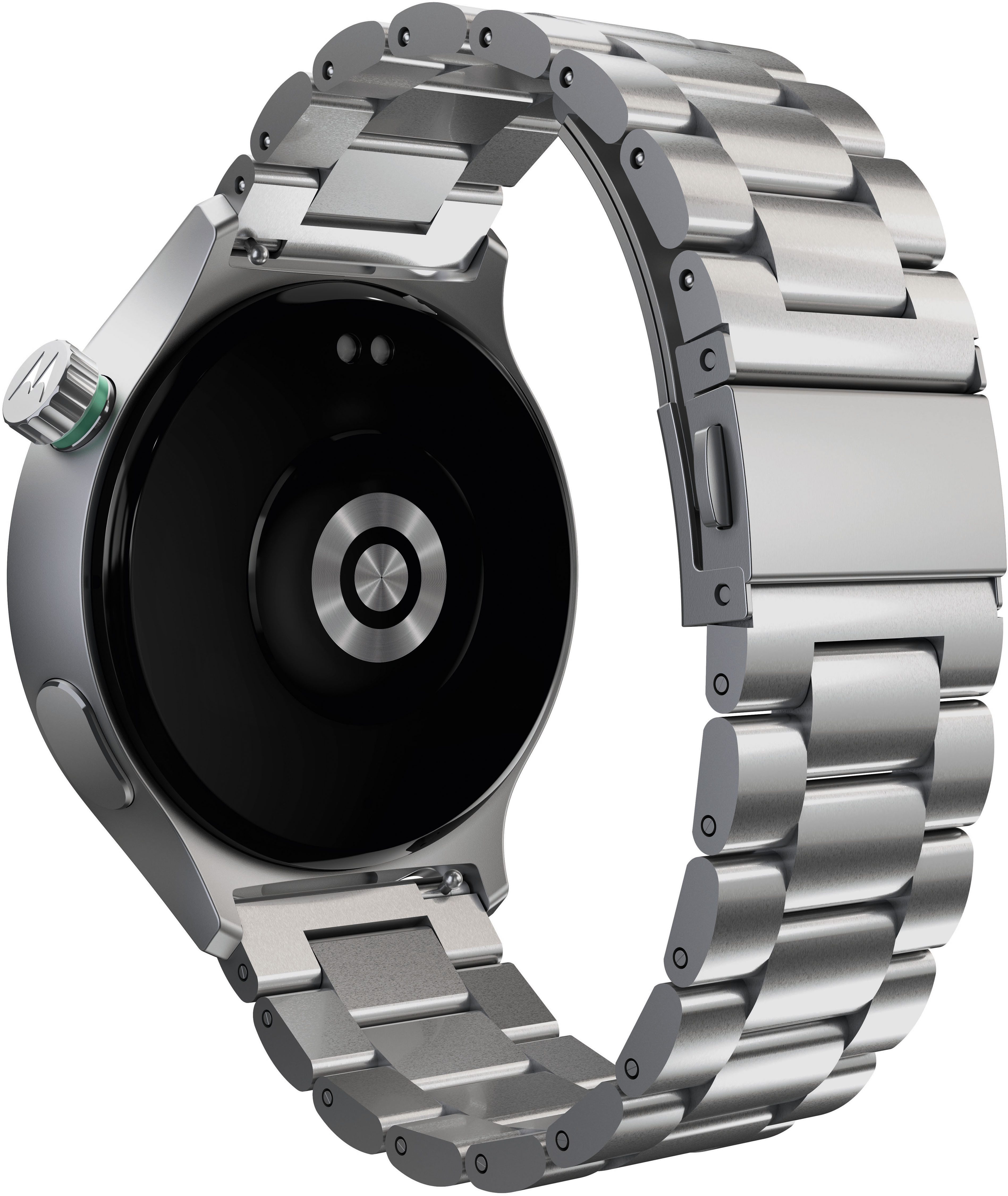 Motorola moto watch Smartwatch (3,6 Zoll, RTOS) silberfarben