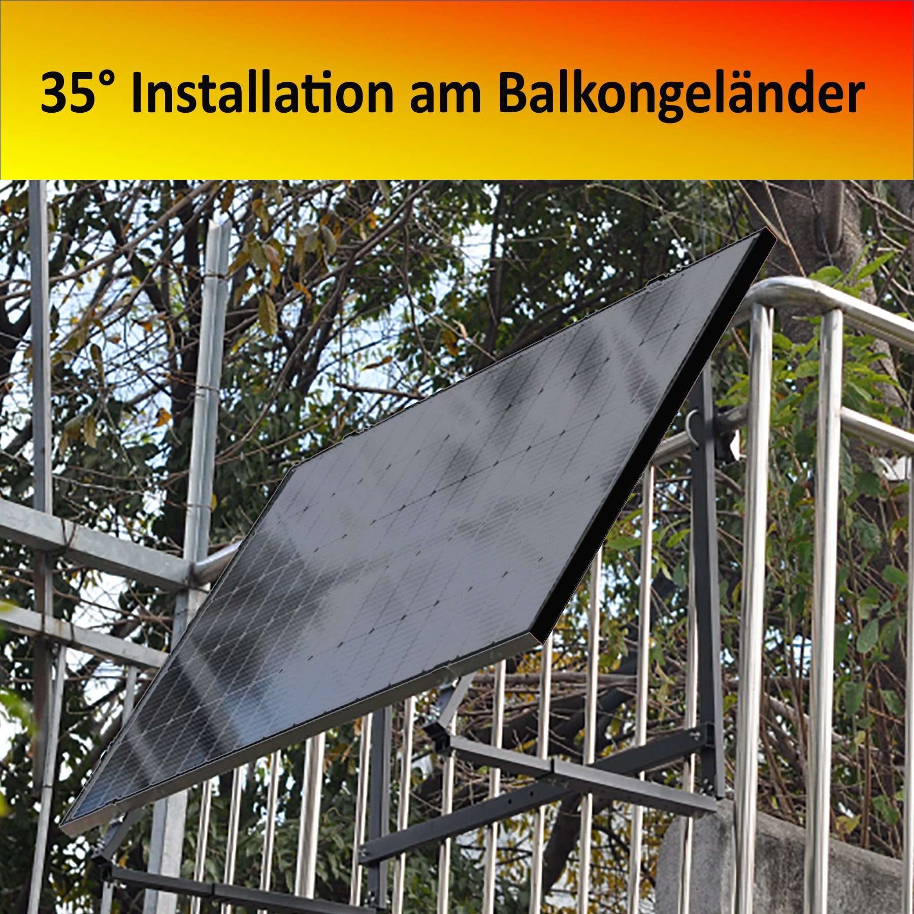 600W Balkonkraftwerk Spar-Bundel: Solaranlage Powerstation Hyrican 800Wp Aktions &