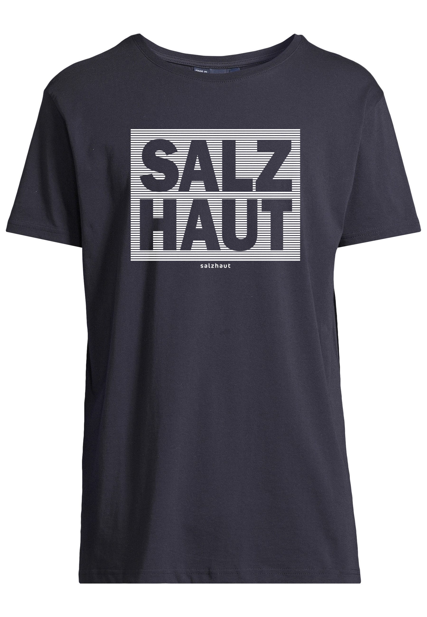 salzhaut T-Shirt DIEK - SALZHAUT STREIFEN Herren normale Passform Endlich wieder Sommer! bequemes T-Shirt, Shirt, Top, Oberteil