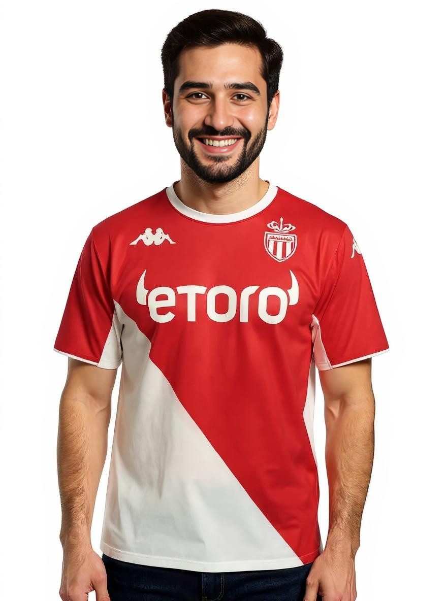 Kappa Fußballtrikot Kombat AS Monaco