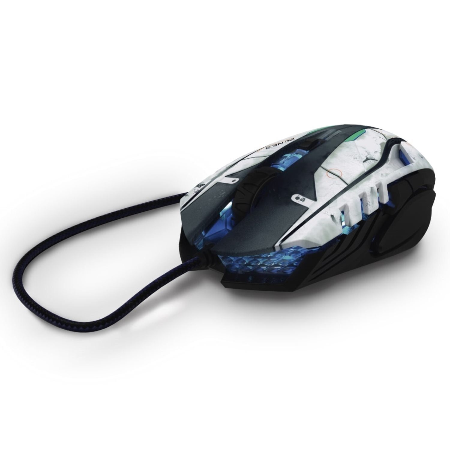 uRage USB Gaming Mouse Morph Maus mit Wechselcover Mäuse (LED Beleuchtung, Optisch mit 3200 dpi Avago Gaming-Sensor, 6 Tasten)