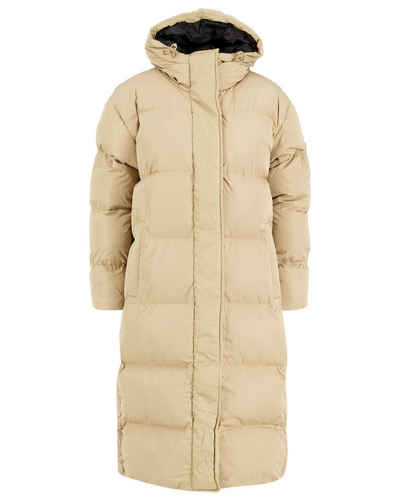 Superdry Steppmantel Damen Steppmantel STUDIO LONGLINE DUVET COAT (1-tlg)