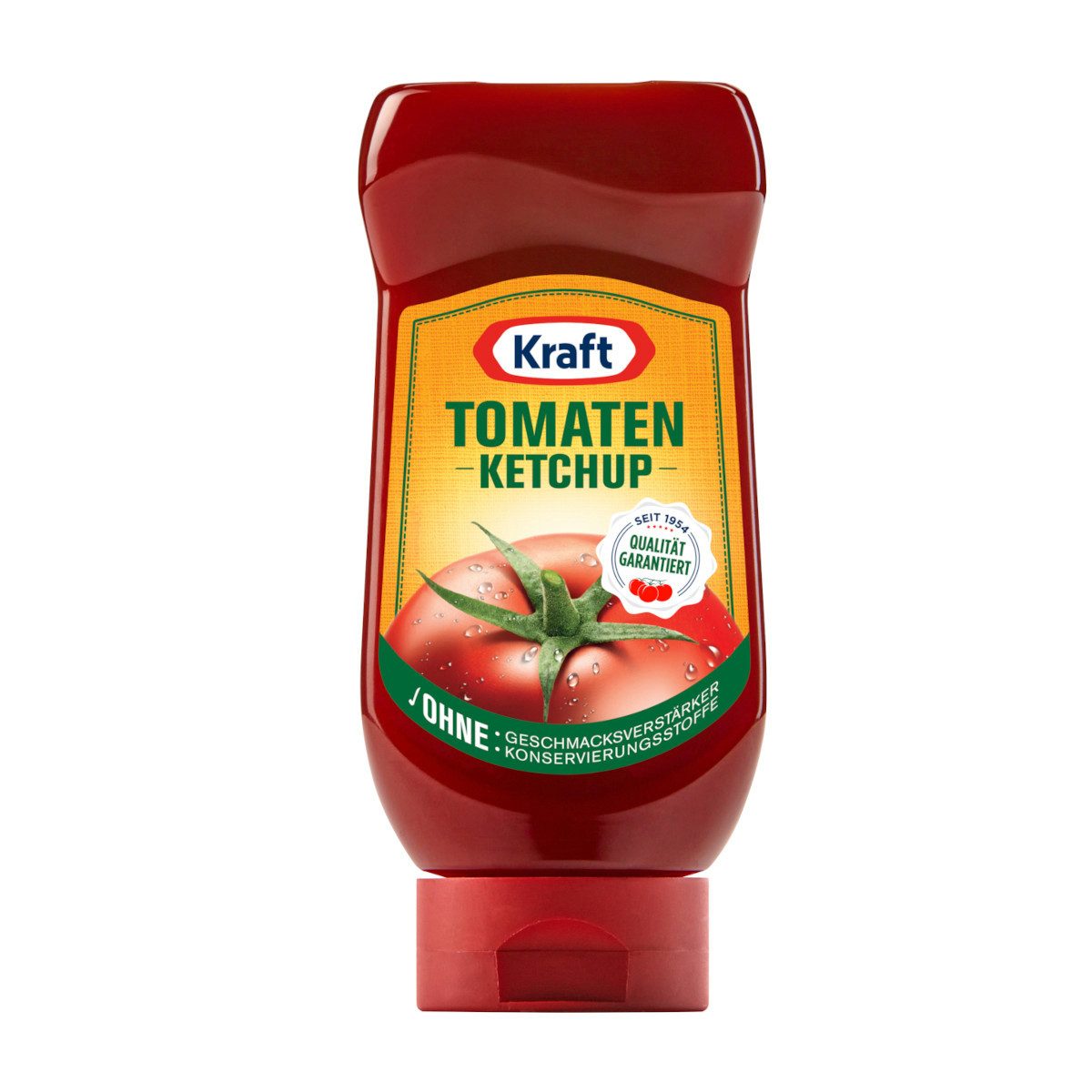 Kraft Saucen, Kraft Tomaten Ketchup ohne Geschmacksverstärker Squeezeflasche 417ml