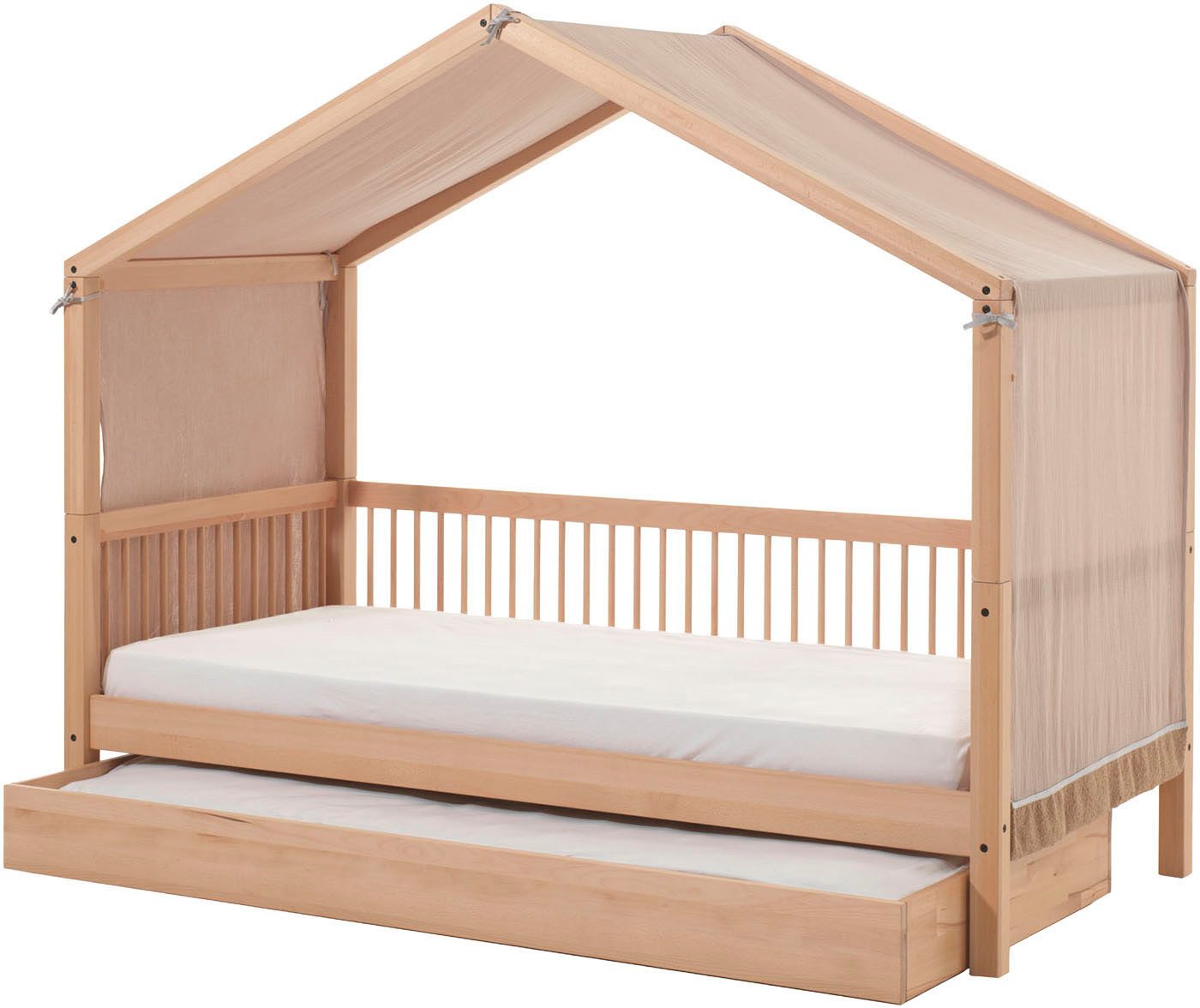 Hausbett Forrest mit hochwertiger und stabiler Verarbeitung, Made in Europe