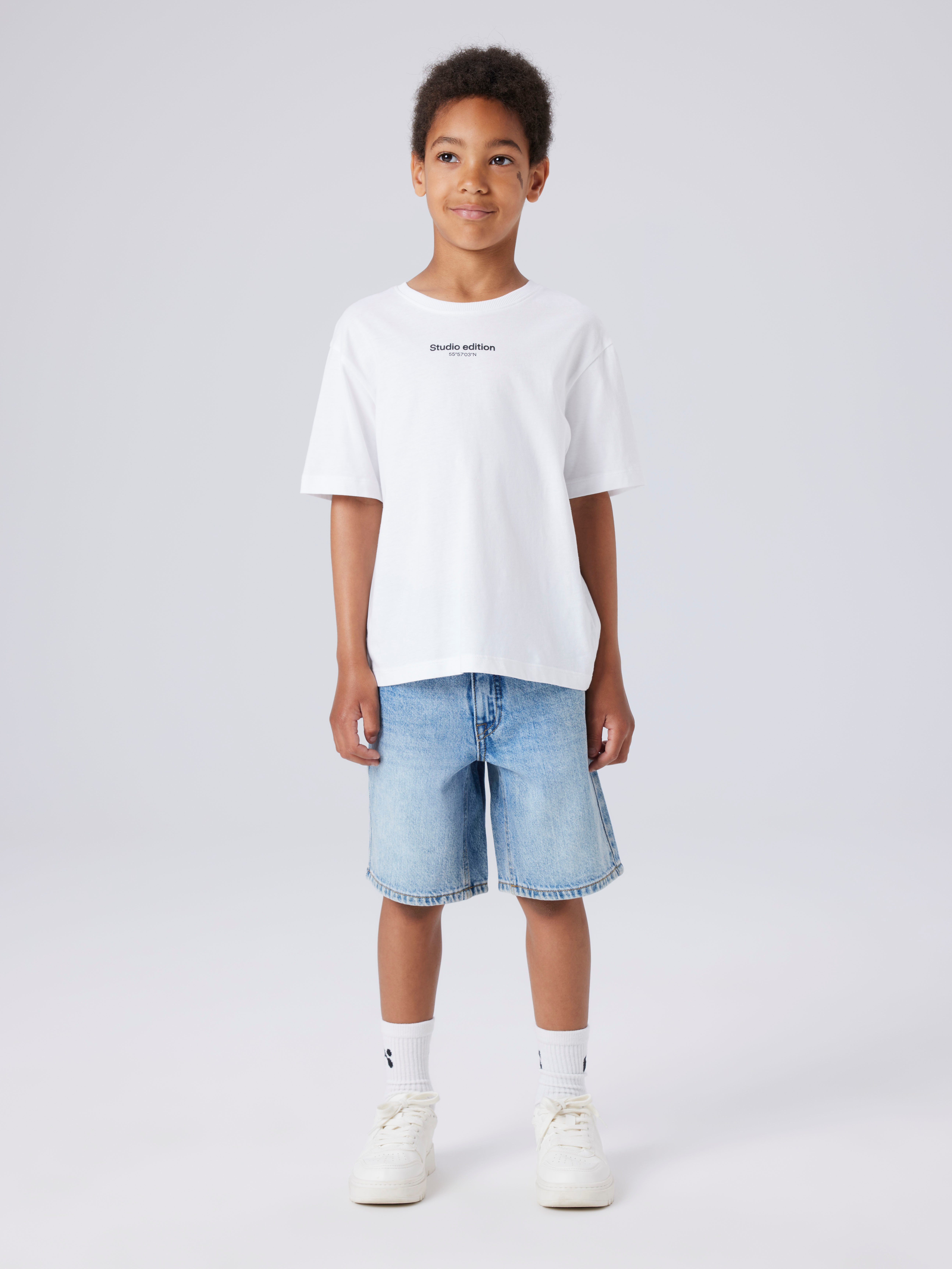 Name It Jeansshorts NKMRYAN REG L DNM SHORTS 6750-DM NOOS Baumwolle