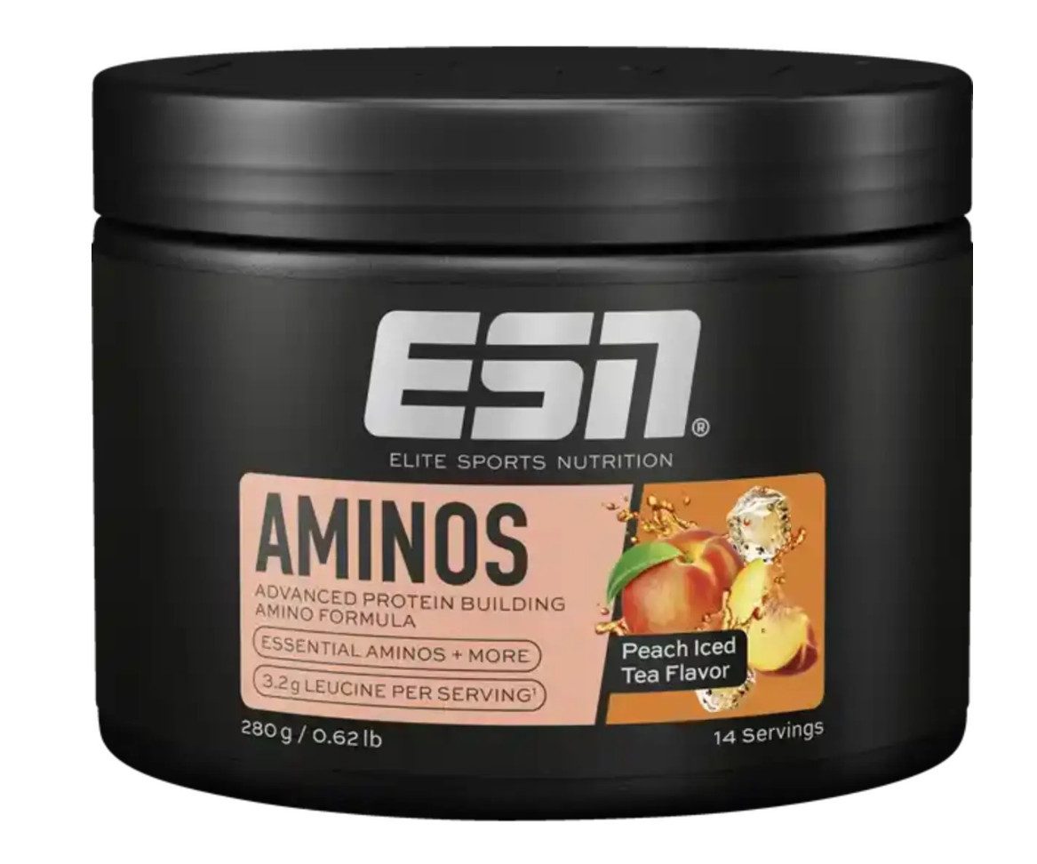 ESN ESN Aminos 280g Aminosäuren Pulver, 1 er Packung à 250 g, 9 Aminosäuren