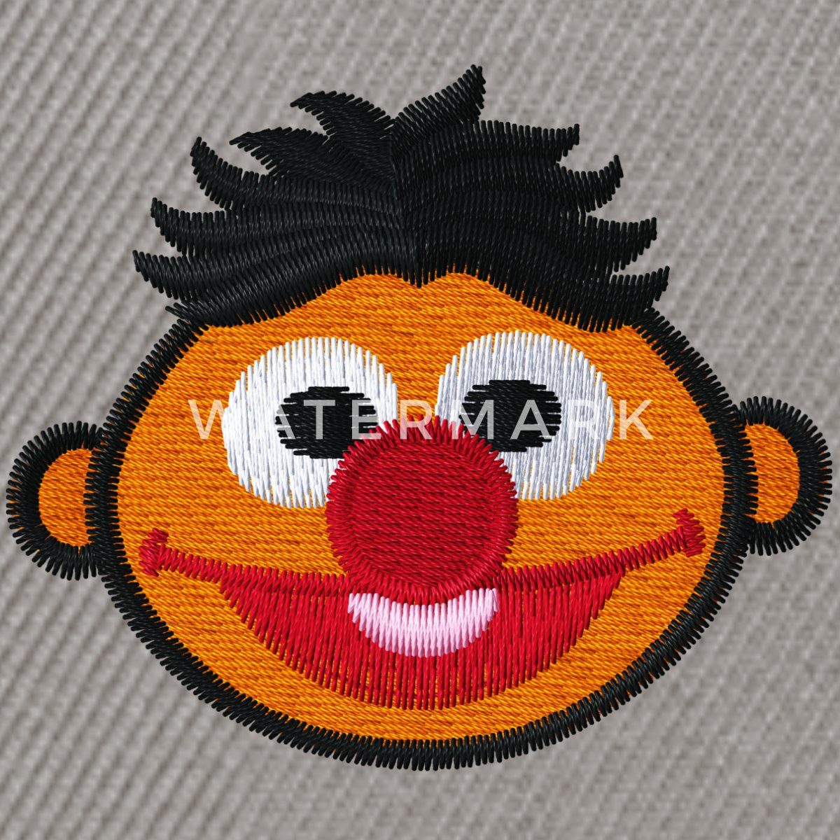 Spreadshirt Snapback Cap Sesamstraße Ernie Als Stickmotiv Snapback Cap (1-St)