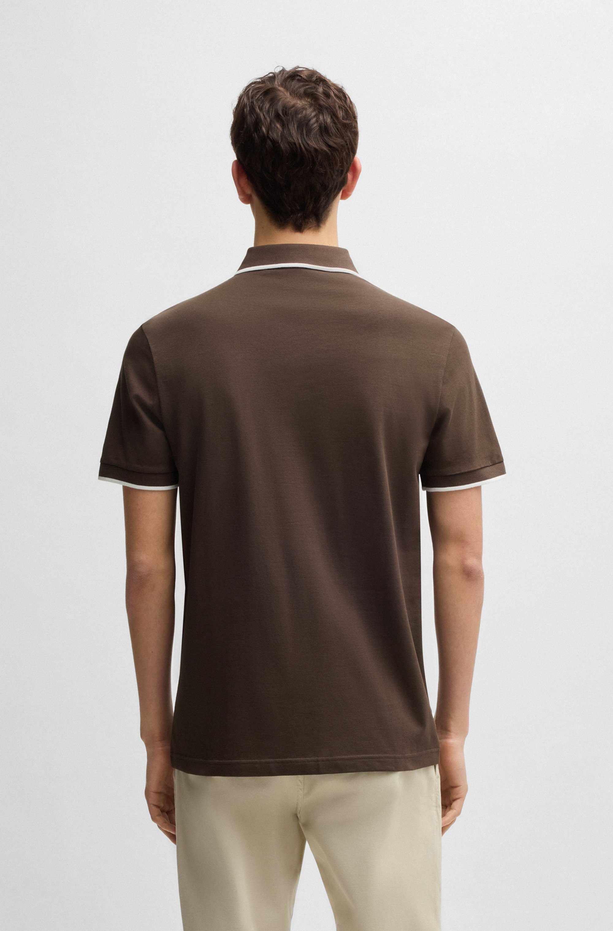 BOSS ORANGE Poloshirt Passertip mit BOSS günstig online kaufen