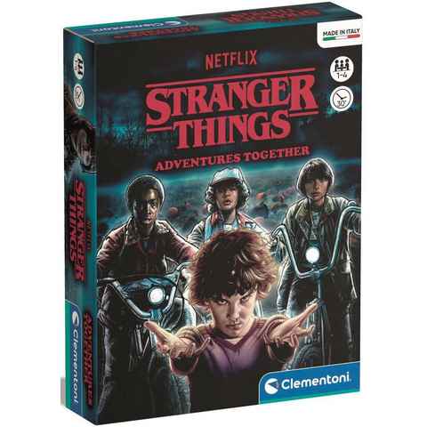 Clementoni® Spiel, Strategiespiel Stranger Things Adventures, Made in Europe