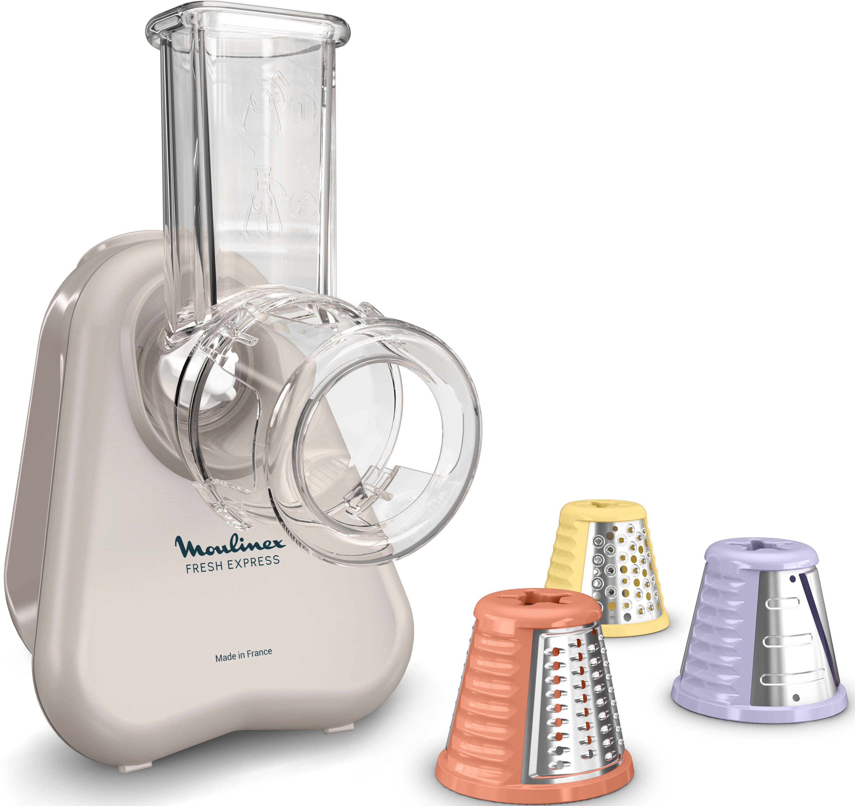 Tefal Zerkleinerer Fresh Express, 150 W, 3 Funktionen (zerkleinern, schneiden, reiben), kompakt, made in France