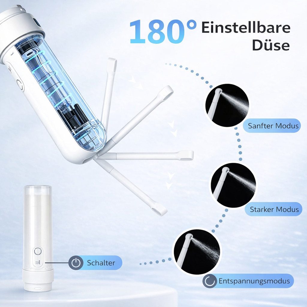 COOL-i ® Bidet Elektrisches Reise-Bidet,Tragbarer, IPX7 & USB-C