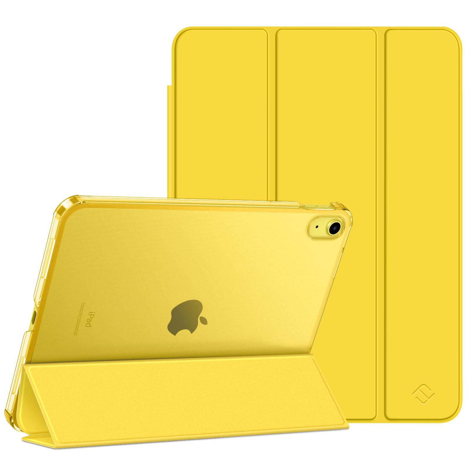 Fintie Tablet-Hülle für iPad 11. Generation 2025 (A16) 11 Zoll, iPad 10. Generation 2022 10.9 Zoll, Ultradünn Case mit transparenter Rückseite Abdeckung, Auto Schlaf/Wach