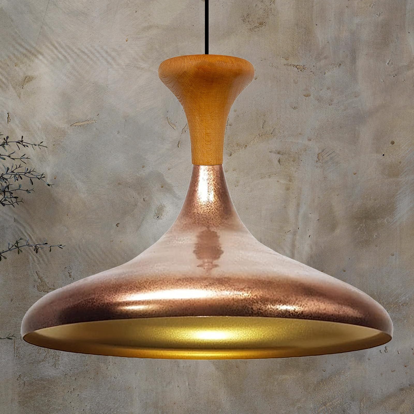 Bamyum Pendelleuchte Champion Pendelleuchte aus Holz, günstig online kaufen