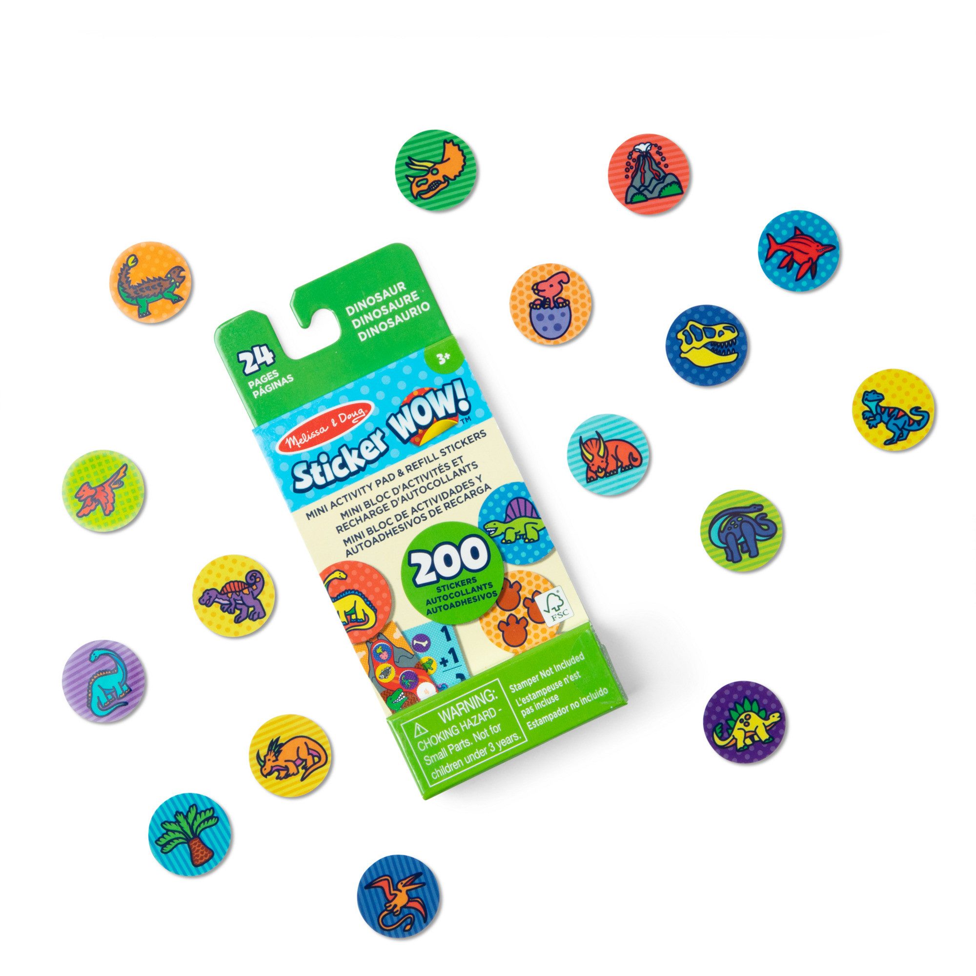 HATCHIMALS Spielfigur Spin Master Melissa & Doug - Sticker WOW!