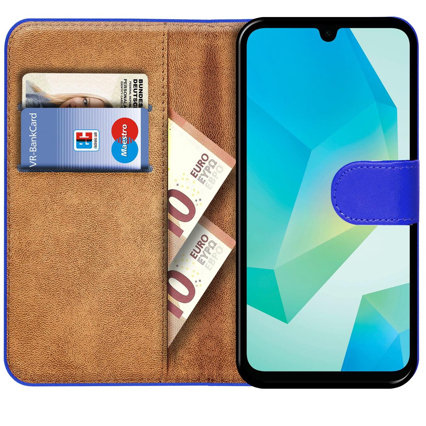 CoolGadget Handyhülle Book Case Handy Tasche für Samsung Galaxy A16 5G 6,7 Zoll, Hülle Klapphülle Flip Cover für Samsung A16 5G Schutzhülle stoßfest – Bild 2 von 5