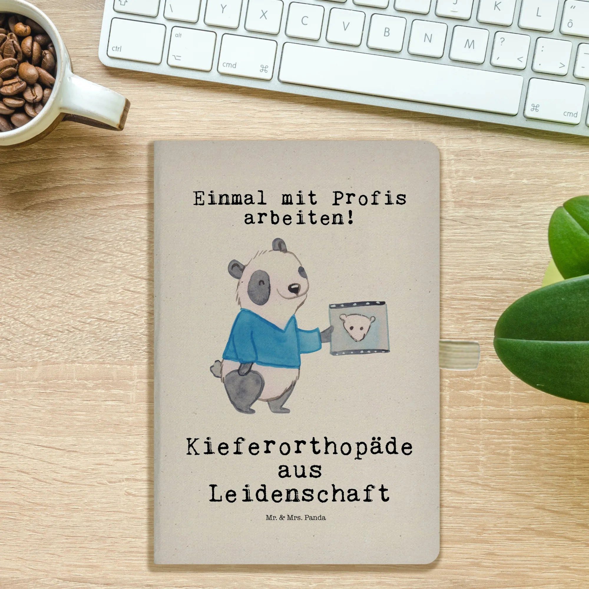 Thumbnail - Mr. & Mrs. Panda Notizbuch Kieferorthopäde Leidenschaft - Transparent - Geschenk, Schenken, Jour Mr. & Mrs. Panda, Flexi...