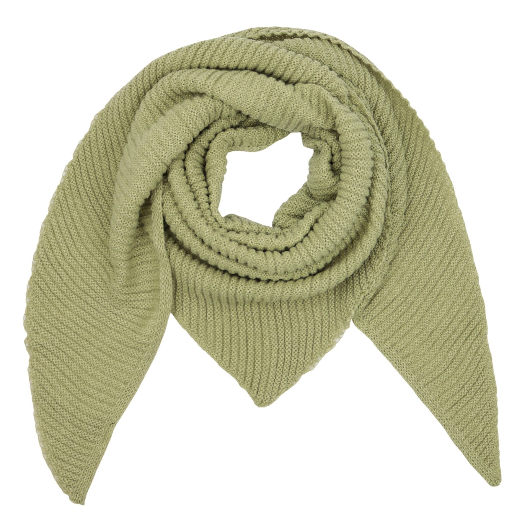 Dreieckstuch Strickschal warmer Dreiecksschal XXL ca.80x210 cm, Leicht