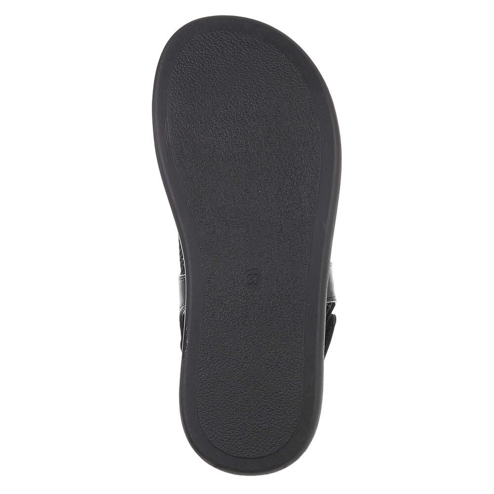 Ital-Design Modische Damen Sandalen mit Mesh-Oberfläche für den Sommer Riemchensandalette (89852444) Flach Riemchensandalen in Schwarz