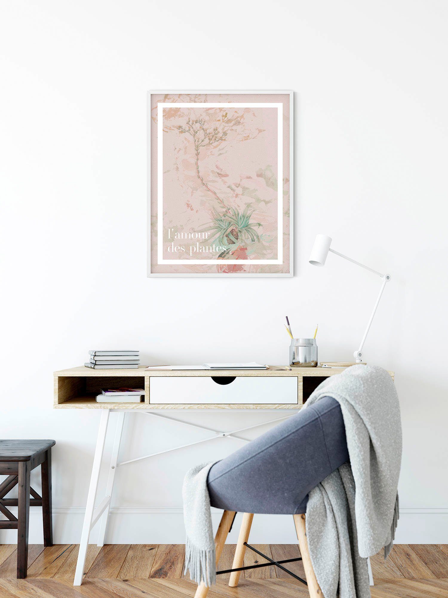 Komar Bild PLANT ART L'amour des plantes, Natur (1 St), Wandbild zur Dekoration - ohne Rahmen